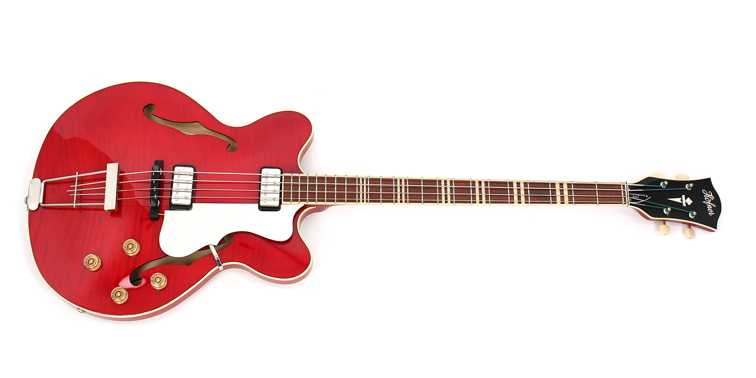 Verythin Bass - CT - Transparent Red-1